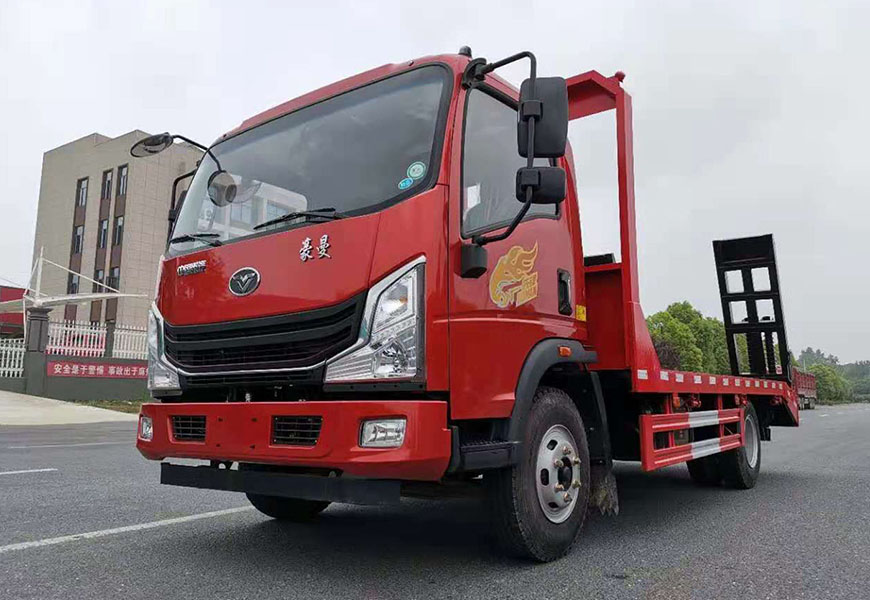 國(guó)六重汽豪曼平板運(yùn)輸車(chē)